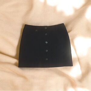 Michael Kors  button up skirt navy blue woman’s size 10!